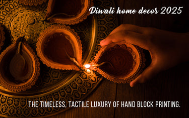 Dewali Home Decor with Hand Block Print 2025