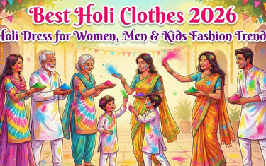 Best Holi Clothes 2026: Holi Dress for Women, Men and Kids Fashion Trends