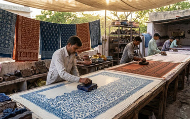Hand Block Printing Regions of India: Jaipur, Bagru, Sanganer
