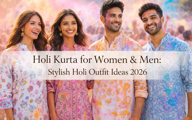 Holi Kurta for Women & Men: Stylish Holi Outfit Ideas 2026