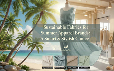 Sustainable Fabrics for Summer Apparel Brands: A Smart & Stylish Choice