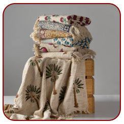Block Print Throw