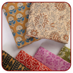 Hand Block Printed Dabu Fabric