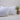 100% Cotton Solid White Quilted Machine Pillow Cover