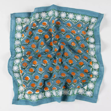 Floral Border Cotton Wrap