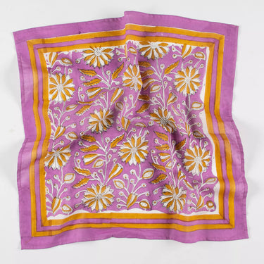 Soft Handcrafted Neck Artisan Floral Cotton Bandana