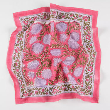 Beautiful Vintage Floral Checkered
