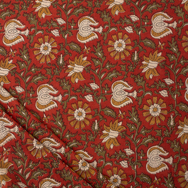 Bagru Printed Organic Cotton Fabric