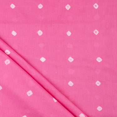Bandhani Print Dress Making Cotton Fabric