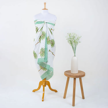 Beach Sarong Cotton Hand Block Printed