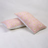 Beautiful Pink Floral Cotton Kantha Quilted Pillow Cover