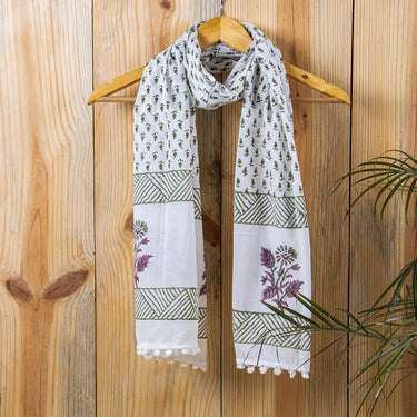 Beautiful Stylish Girls Printed Cotton Stoles