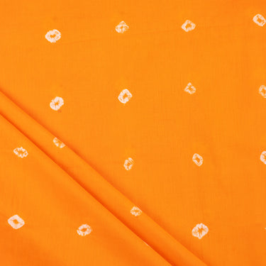 Best Yellow Bandhani Cotton Print Fabric