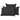 Black Cotton Waffle Pillow Covers