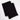 Black Waffle Cotton Bath Towels Set