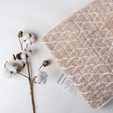Block Printed Cotton Baby Blankets