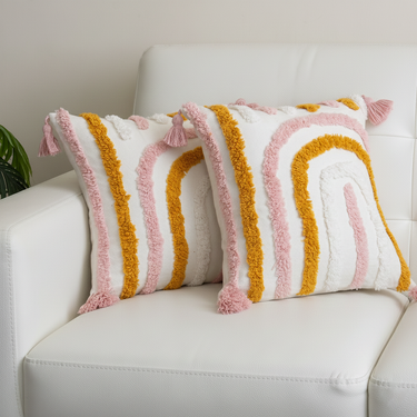 Modern Tufted Cushion Cover for Sofa, Chair, Bed