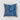 Blue Block Abstract Printed Cotton Cushion Cover 24x24 Online