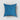 Stripes Hand Block Blue Printed Cotton Cushion Cover 16x16 Online