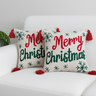 Premium Cotton Tufted Cushion Cover for Christmas