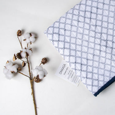 Check Printed Cotton Baby Blankets
