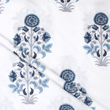 Cotton Boota Design Hand Block Print Fabric
