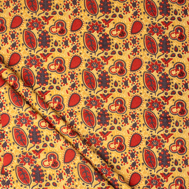 Cotton Hand Block Printed Fabric