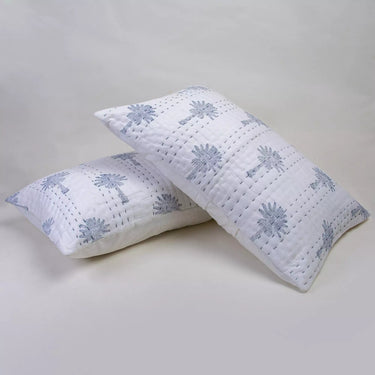 Cotton Kantha Soft Quilted Pillow Cover