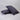 Dark Grey Kantha Quillted Soft Cotton Pillow Cover