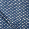 Discharge Cotton Hand Block Printed Blue Star Fabric