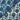 Floral Indigo Blue Pure Cotton Kantha Fabric