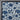 Floral Indigo Printed Cotton Fabric Online