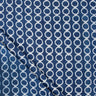 Geometric Indigo Blue Hand Block Print Fabric