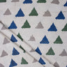 Geometrical Cotton Hand Block Printed Dabu Kashish Fabric