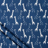 Giraffe Discharge Hand Block Printed Cotton Fabric
