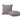 Gray Blue Cotton Handmade Waffle Cushion Cover