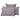 Gray Blue Cotton Handmade Waffle Cushion Cover