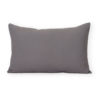 Gray Blue Handmade Waffle Pillow Cases