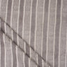 Grey Strip Hand Block Dabu Kashish Cotton Fabric