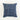 Hand Block Indigo Jaipuri Cotton Canvas Cushion Cover