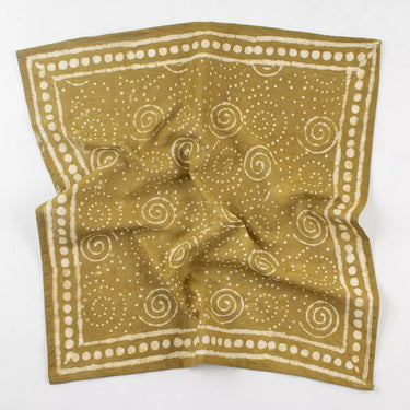 Hand Block Printed Cotton Bandana Multi-Purpose