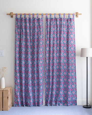 Hand Block Printed Curtains