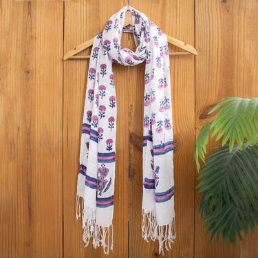 Handcrafted Hand Block Printed Stole