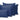 Handmade Blue Cotton Waffle Cushion Cover