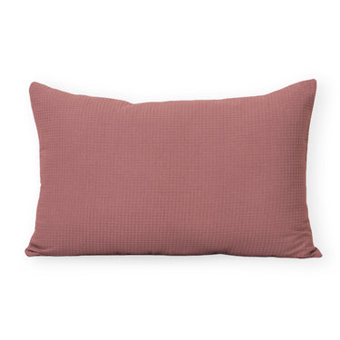 Handmade Dark Pink Cotton Pillow Covers