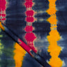 Handmade Multicolor Cotton Shibori Tie And Dye Fabric