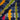 Handmade Multicolor Cotton Shibori Tie And Dye Fabric