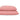 Handmade Plain Pink Waffle Pillow Sham