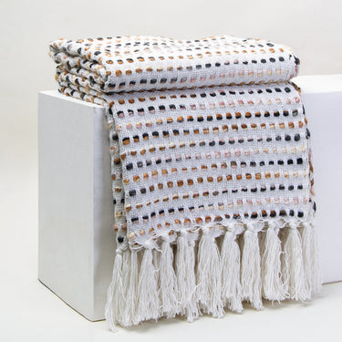 Handmade Soft 100% Cotton Woven Throw Blankets