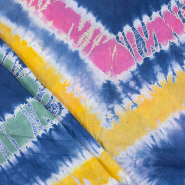 Handmade Tie And Dye Shibori Fabric